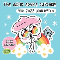 2022 Calendar Good Advice Cupcake Square Wall by Andrews McMeel AM67065