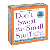 2024 Calendar Don't Sweat the Small Stuff Day-to-Day Boxed Andrews McMeel