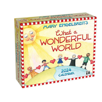 2024 Calendar What a Wonderful World Day-to-Day Boxed Andrews McMeel AM79129