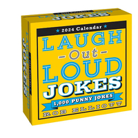 2024 Calendar Laugh-Out-Loud Jokes Day-to-Day Boxed Andrews McMeel AM79891