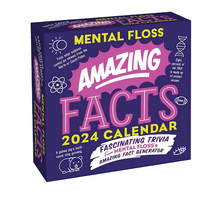 2024 Calendar Amazing Facts Day-to-Day Boxed Andrews McMeel AM80064