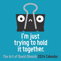 2024 Calendar The Art of David Olenick Square Wall Andrews McMeel AM80187