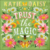 2026 Calendar Katie Daisy Square Wall, Amber Lotus AM96362