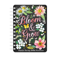2026 Planner Katie Daisy Bloom & Grow Monthly/Weekly, Amber Lotus AM96379