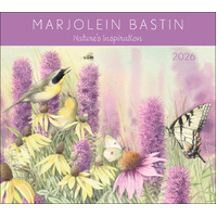 2026 Calendar Marjolein Bastin Nature's Inspiration with Print Deluxe Wall, Andrews McMeel AM96560