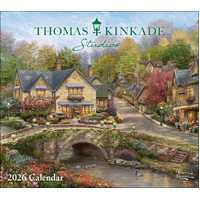 2026 Calendar Thomas Kinkade Studios Deluxe Wall, Andrews McMeel AM96881