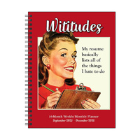 2025-2026 16-Month Planner Wititudes Monthly/Weekly, Andrews McMeel AM97598