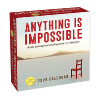 2026 Calendar Unspirational: Anything Is Impossible Day-to-Day Boxed, Andrews McMeel AM97741