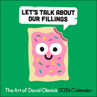 2026 Calendar The Art of David Olenick Square Wall, Andrews McMeel AM97925