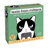 2026 Calendar Texts From Mittens Day-to-Day Boxed, Andrews McMeel AM97956