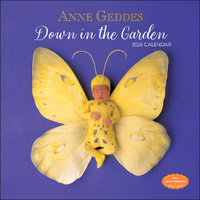 2026 Calendar Anne Geddes Down in the Garden Square Wall, Andrews McMeel AM97963
