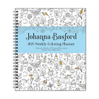 2026 Planner Johanna Basford Coloring Week to View, Andrews McMeel AM98045