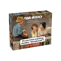 2026 Calendar Punk History: Classical Art, Modern Attitude Day-to-Day Boxed, Andrews McMeel AM98243