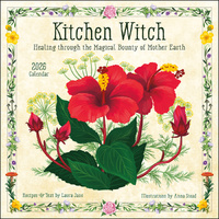 2026 Calendar Kitchen Witch Square Wall, Amber Lotus AM98366