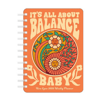 2026 Planner Kira Cyan Monthly/Weekly, Amber Lotus AM98595