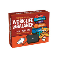 2026 Calendar Corporat Comics: Work-Life Imbalance Day-to-Day Boxed, Andrews McMeel AM98793