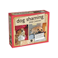 2026 Calendar Dog Shaming Day-to-Day Boxed, Andrews McMeel AM98816
