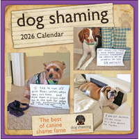 2026 Calendar Dog Shaming Square Wall, Andrews McMeel AM98823