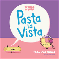 2026 Calendar Wawawiwa Pasta La Vista Square Wall, Andrews McMeel AM98953