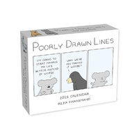 2026 Calendar Poorly Drawn Lines Day-to-Day Boxed, Andrews McMeel AM99059