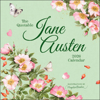 2026 Calendar The Quotable Jane Austin Square Wall, Andrews McMeel AM99370