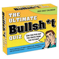 2022 Calendar The Ultimate Bullsh*t Quiz Daily Boxed by Sellers S13717
