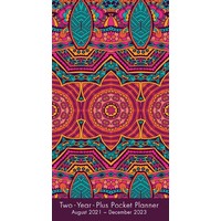 2021-2023 Two-Year-Plus Diary Kaleidoscope Monthly Pocket by Sellers S13892