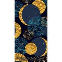 2021-2023 Two-Year-Plus Diary Midnight Sky Monthly Pocket by Sellers S13922