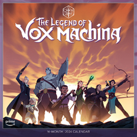 2024 Calendar The Legend of Vox Machina 16-Month Square Wall Sellers Publishing 