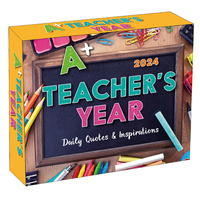 2024 Calendar A Teacher's Year Daily Boxed by Sellers Publishing S37157