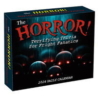 2024 Calendar The Horror Daily Boxed by Sellers Publishing S37225