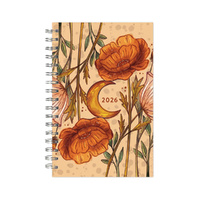 2026 16-Month Planner Designer Essentials: Moonlit Poppies Monthly/Weekly, Sellers S44070