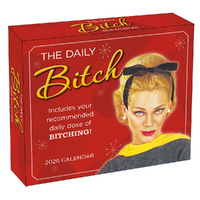 2026 Calendar Daily Bitch Day-to-Day Boxed, Sellers S44162