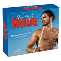 2026 Calendar Daily Hunk Day-to-Day Boxed, Sellers S44179