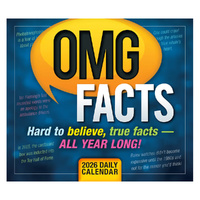 2026 Calendar OMG Facts Day-to-Day Boxed, Sellers S44247