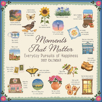 2027 16-Month Calendar Moments That Matter Square Wall, Sellers S61428