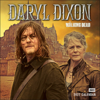 2027 16-Month Calendar The Walking Dead: Daryl Dixon Square Wall, Sellers S61602