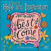 2027 16-Month Calendar A Year of Hope and Inspiration Square Wall, Sellers S61633