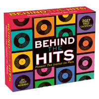 2027 Calendar Behind the Hits Day-to-Day Boxed, Sellers S62142