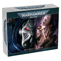 2027 Calendar Warhammer 40,000 Day-to-Day Boxed, Sellers S62258
