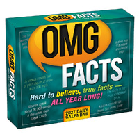 2027 Calendar OMG Facts Day-to-Day Boxed, Sellers S62302