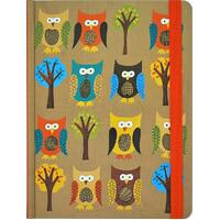 Journal Mid-Size Owls by Peter Pauper Press 9781593594800