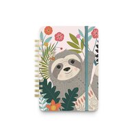 2022 Diary Garden Sloth Do It All Planner, Orange Circle Studio