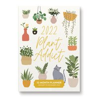 2022 Diary Plant Addict Take Me with You Planner, Orange Circle Studio
