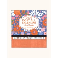 2026 17-Month Calendar Orange Circle Do-It-All 305x325mm Magnetic Wall Secret Garden, ACCO 26075