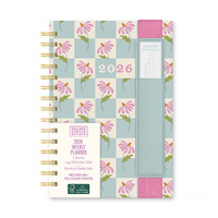 2026 17-Month Planner Orange Circle Oliver A5 Week to View Cornflower Corner, ACCO 26414