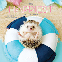 2026 Calendar The Happiest Hedgehogs 16-Month Mini Wall, Graphique de France GF43905
