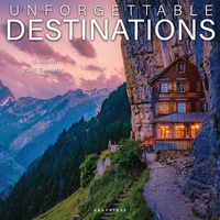 2026 Calendar Unforgettable Destinations 16-Month Square Wall, Graphique de France GF44506