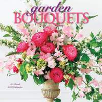2026 Calendar Garden Bouqets 16-Month Square Wall, Graphique de France GF44643