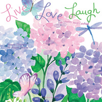2026 Calendar Live, Laugh, Love 16-Month Square Wall, Graphique de France GF44827